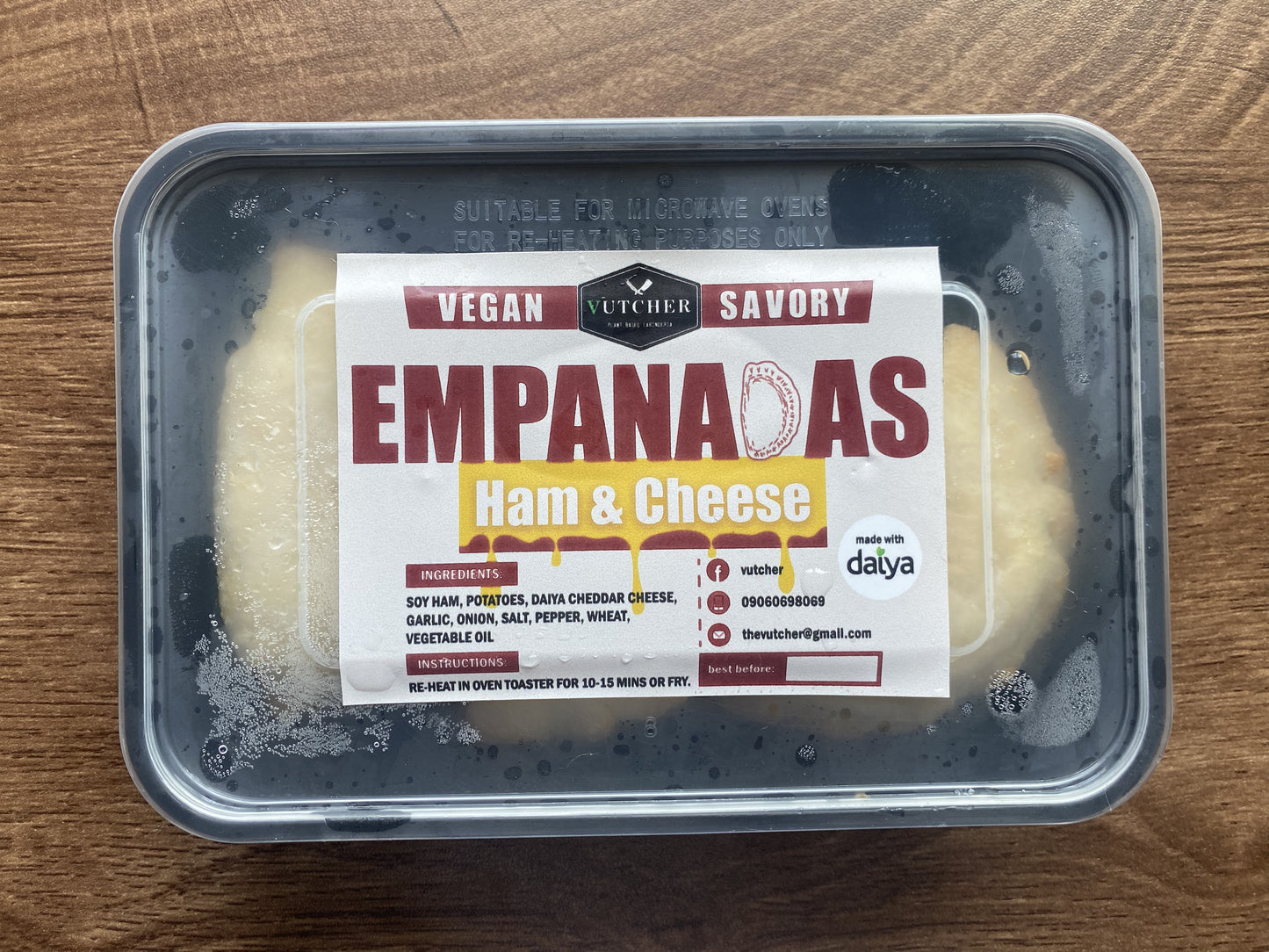 Vutcher Ham and Cheese Empanada 3pcs