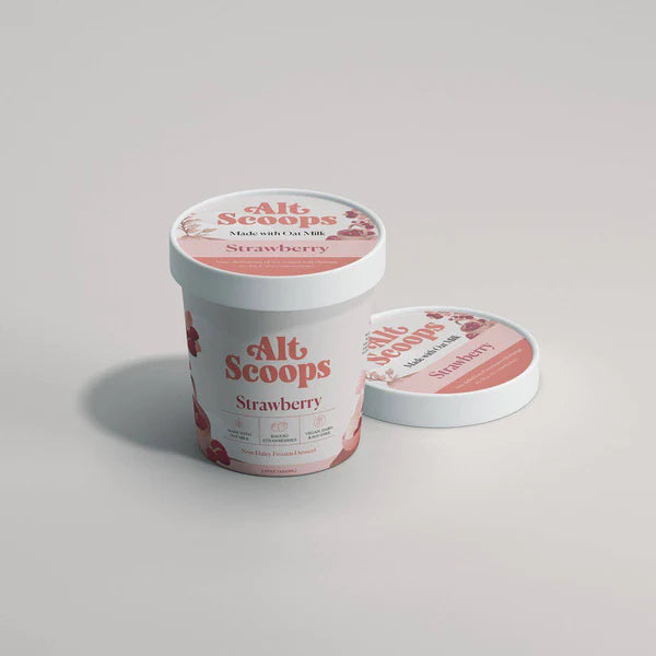 Alt Scoops Strawberry Ice Cream Pint