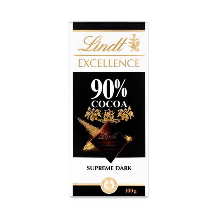 Lindt Excellence Supreme Dark 90% Cocoa 100g