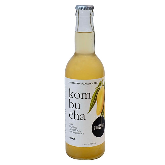 Brye & Brew Mango Kombucha 350ml