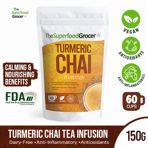 The Superfood Grocer Turmeric Chai Tea Infusion 150g