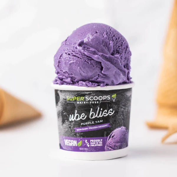 Super Scoops Ube Bliss Vegan Ice Cream