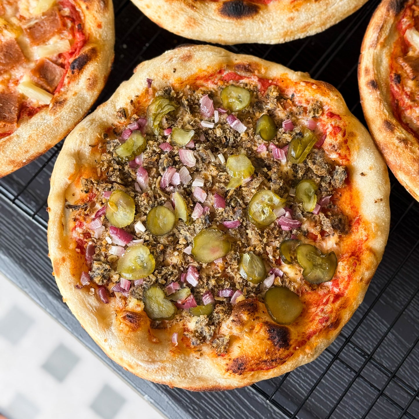 Gatto Pizza Cheeseburger Pizza