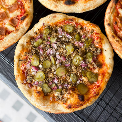 Gatto Pizza Cheeseburger Pizza