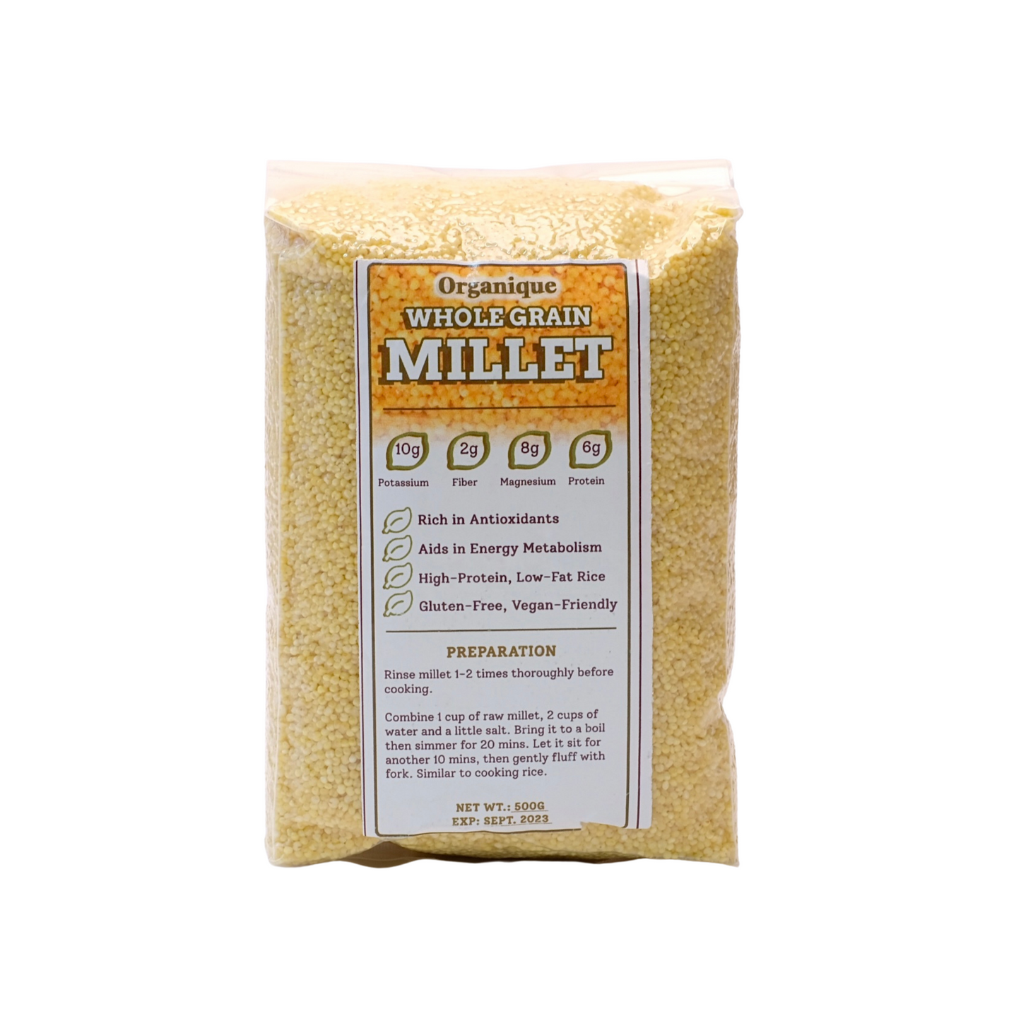 Whole Grain Millet Organic