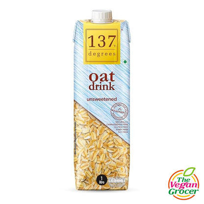 137 Degrees Oat Milk Unsweetened 1L (gluten-free, soy-free)