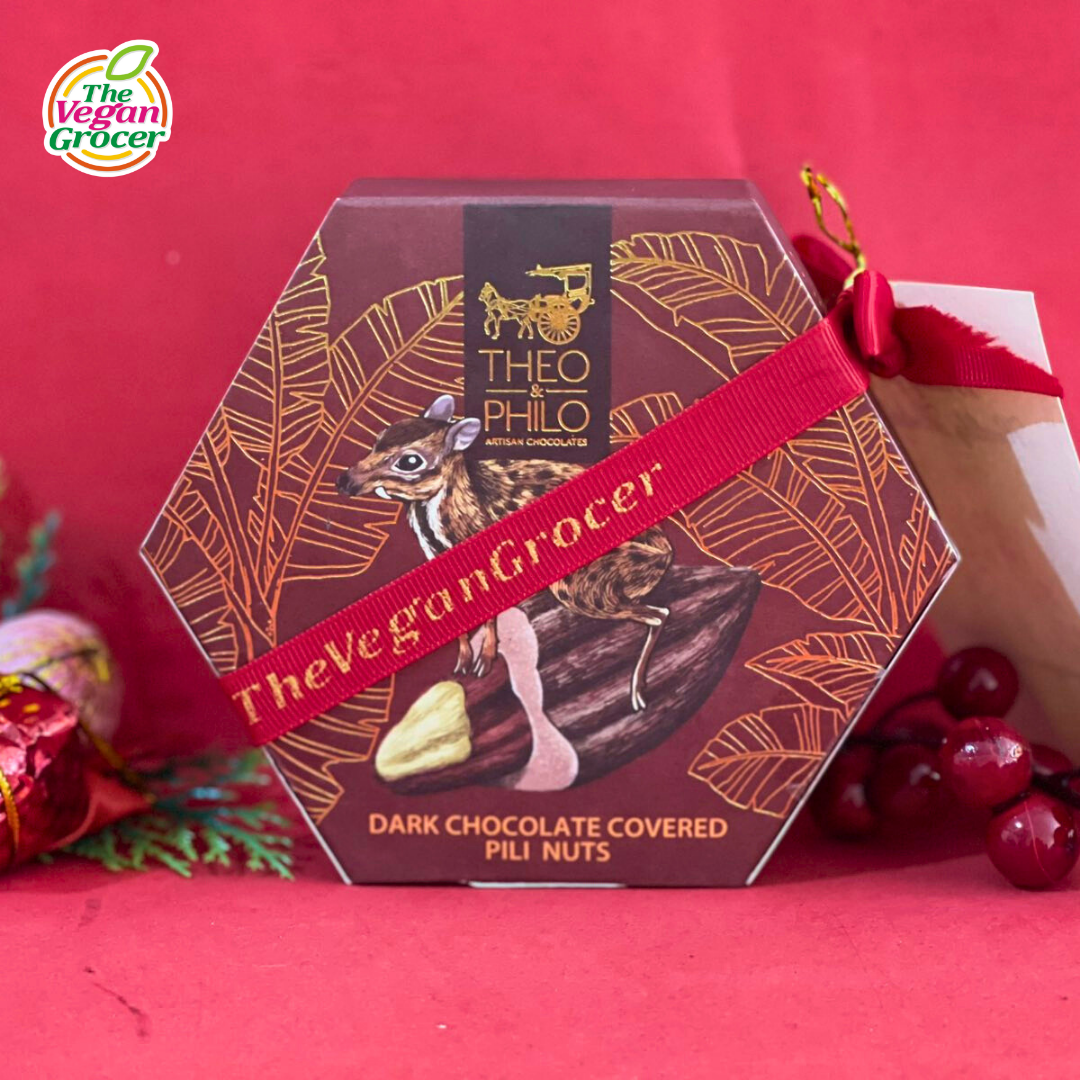 Theo & Philo Dark Chocolate Covered Pili Nuts Gift Set