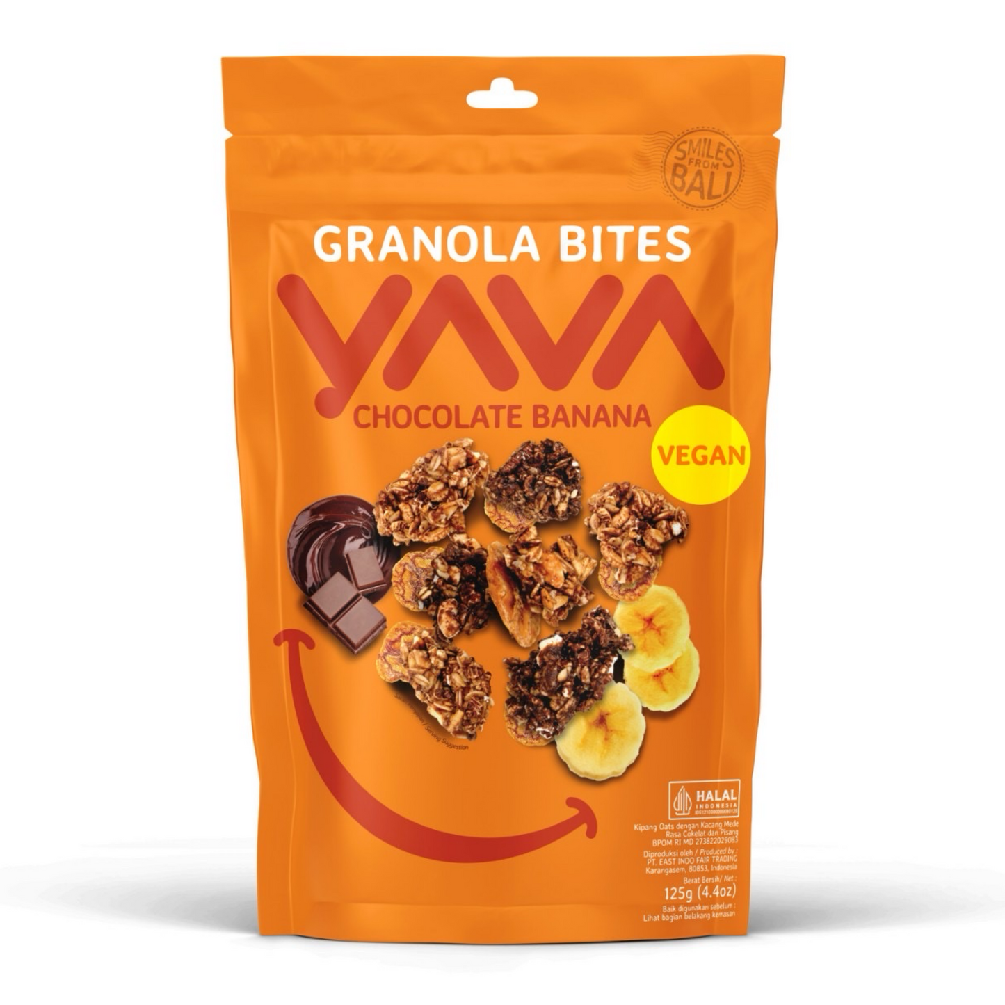 Yava Bali Granola Bites Chocolate Banana 125g