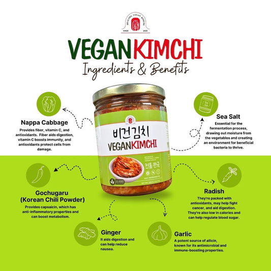 Tasty Vegan Kimchi 420g