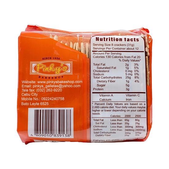 Pinky's Salvaro Coconut Crackers – The Vegan Grocer Ph