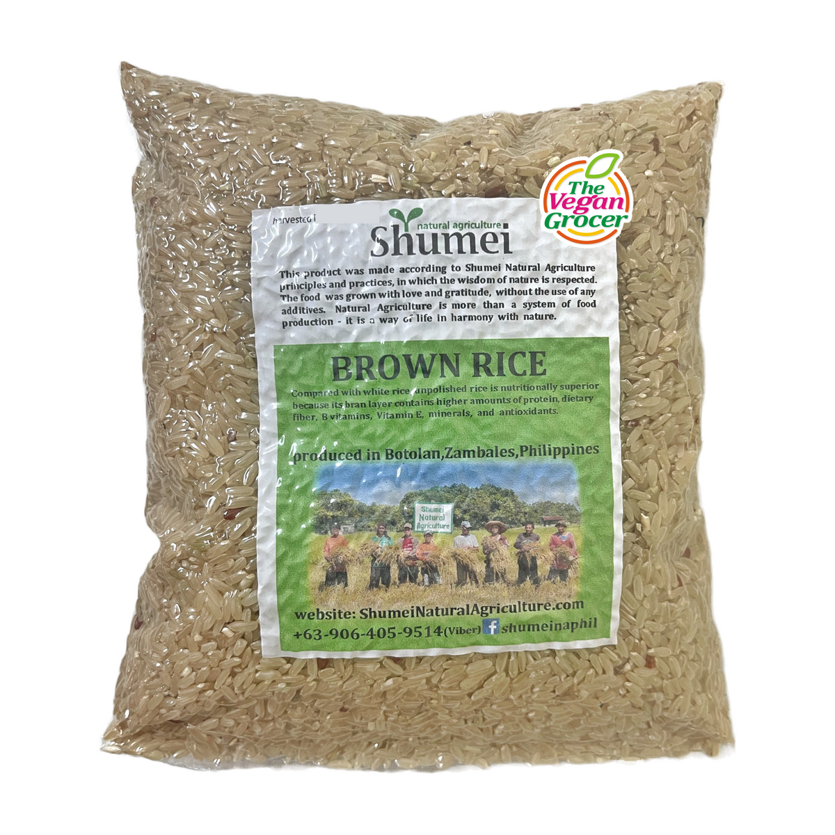 Shumei Organic Brown Rice 1kg – The Vegan Grocer Ph