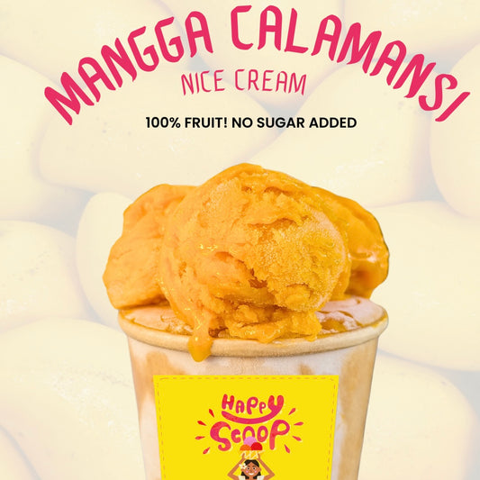 Happy Scoop Mangga Calamansi Nice Cream pint (gluten-free, sugar-free)