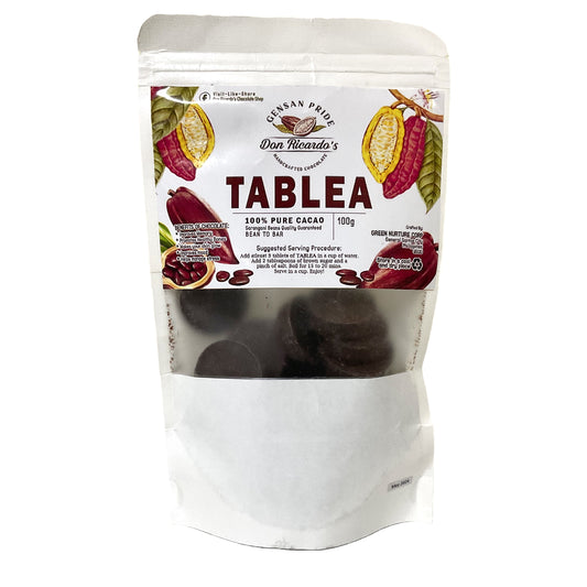 Don Ricardo’s Pure Cacao Tablea 100g (gluten-free, sugar-free)