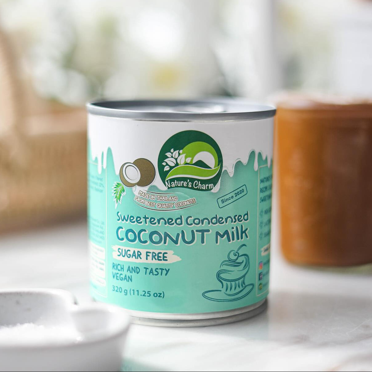 Nature's Charm Sugar-Free Condensed Coconut Milk 320g