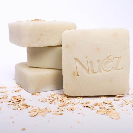 Nuez Naturals VCO + Olive Oil + Oats Body Soap 80g