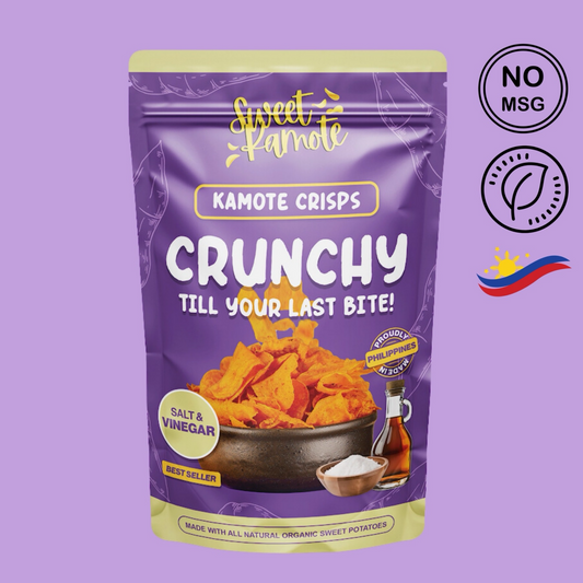 Sweet Kamote Crisp Salt & Vinegar 70g