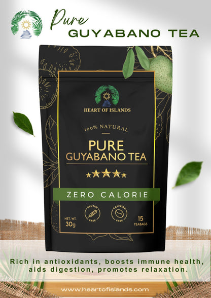 Heart of Islands Pure Guyabano Tea 30g 15s (gluten-free, caffeine-free)