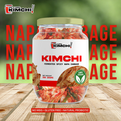 Mr & Mrs Kimchi Napa Cabbage Kimchi 500g