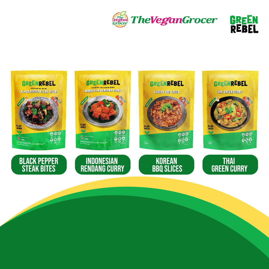 Green Rebel Vegan Black Pepper Steak Bites 200g