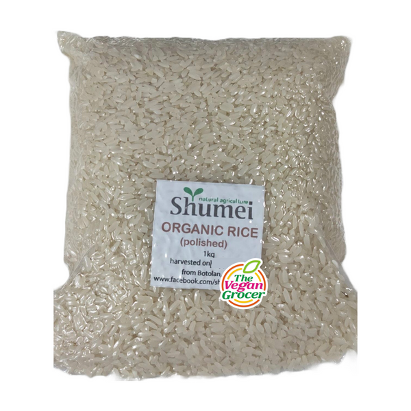 Shumei Organic White Rice 1kg – The Vegan Grocer Ph