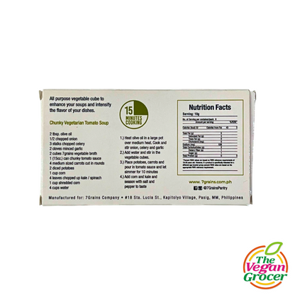 7Grains Vegetable Bouillon 60g (gluten-free)