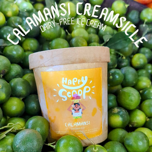 Happy Scoop Calamansi Creamsicle Ice Cream pint (gluten-free)