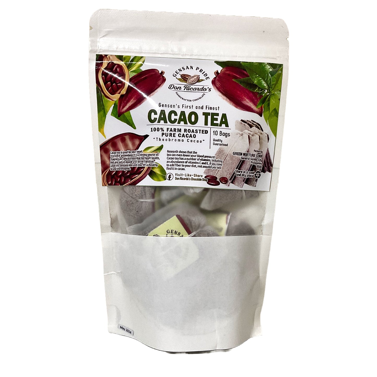 Don Ricardo’s Cacao Tea 10 bags