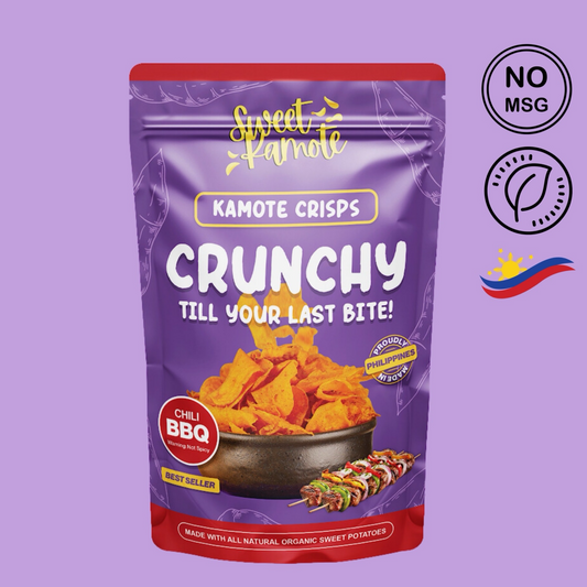 Sweet Kamote Crisp Chili BBQ 70g