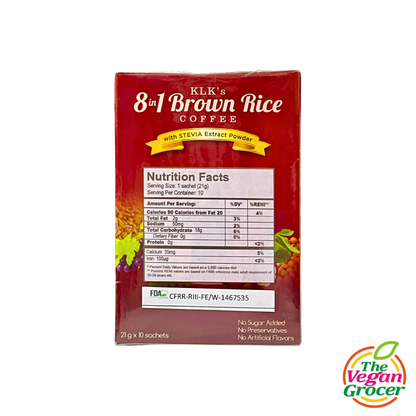 8in1 Brown Rice Coffee