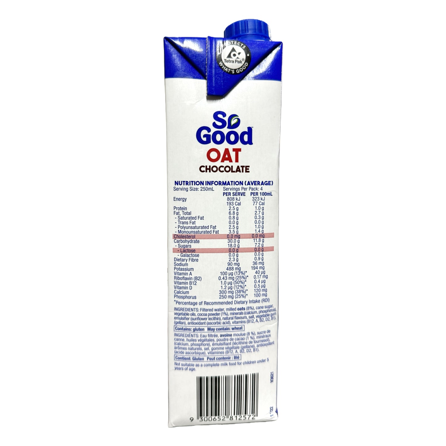 So Good Oat Chocolate 1L