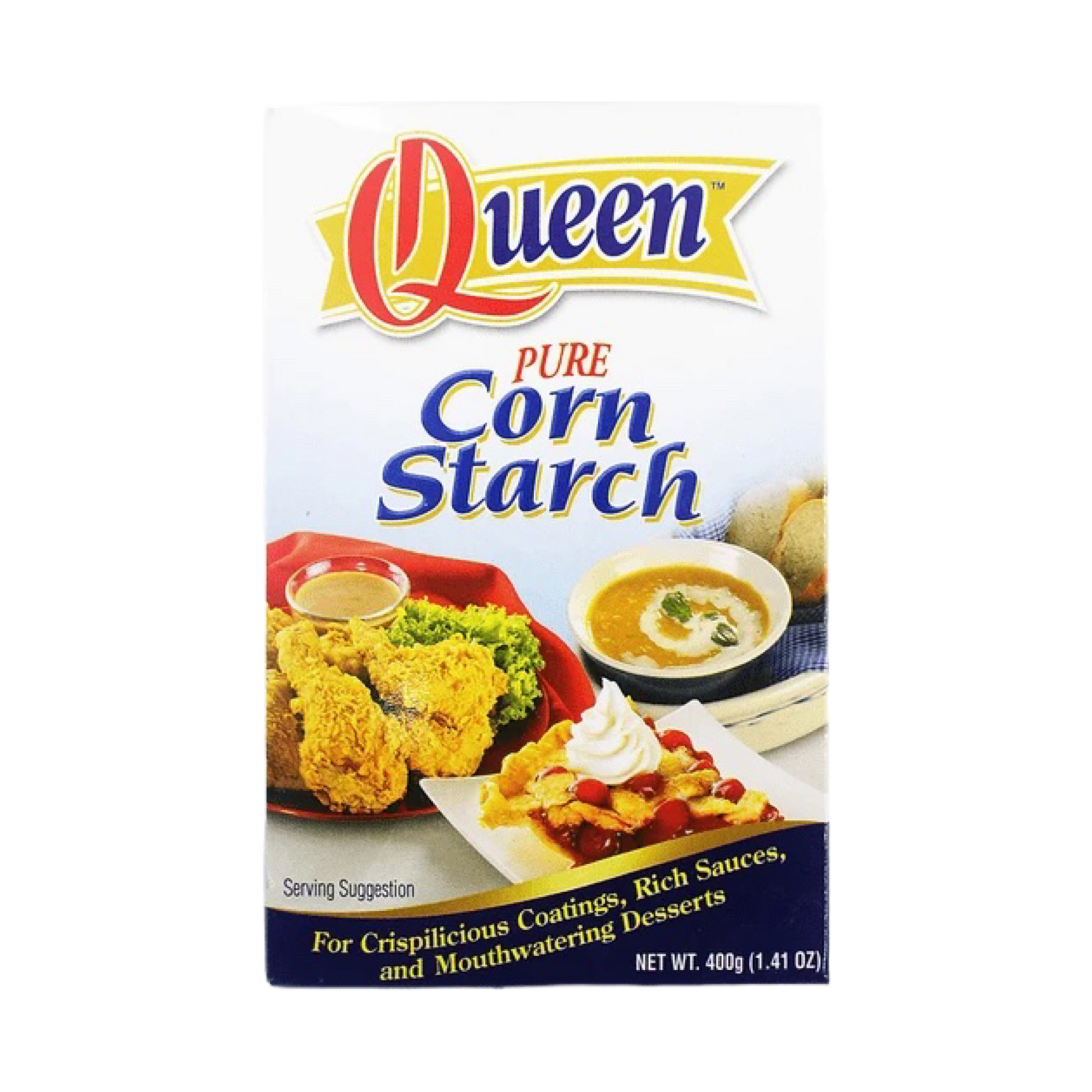 Queen Pure Cornstarch 400g – The Vegan Grocer Ph
