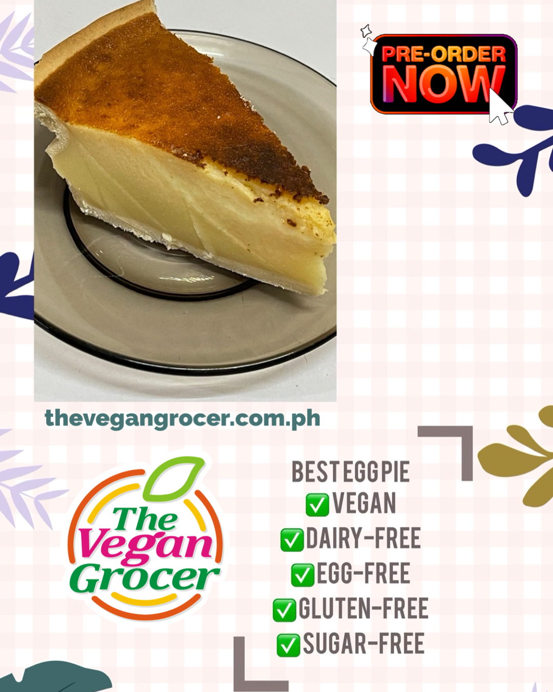 Doc Chef Eggless Egg Pie 1.5kg
