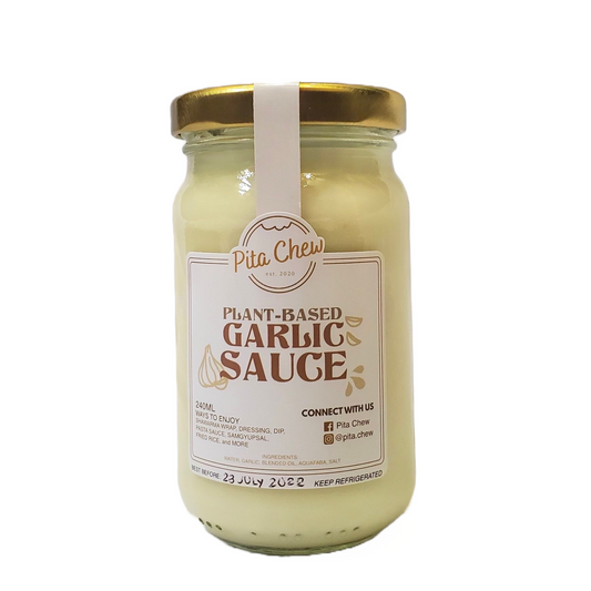 Pita Chew Plant-based Garlic Sauce 240mL