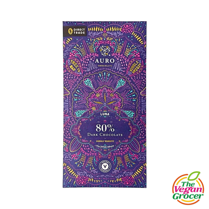 Auro 80% Dark Chocolate Luna (60g)