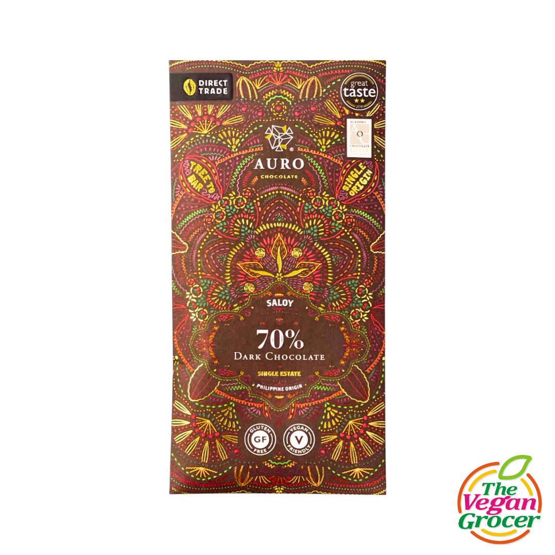 Auro Reserve Collection : 70% Saloy Dark Chocolate 60g