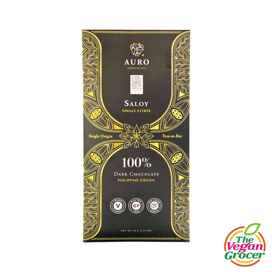 Auro Reserve Collection : 100% Saloy Dark Chocolate 60g