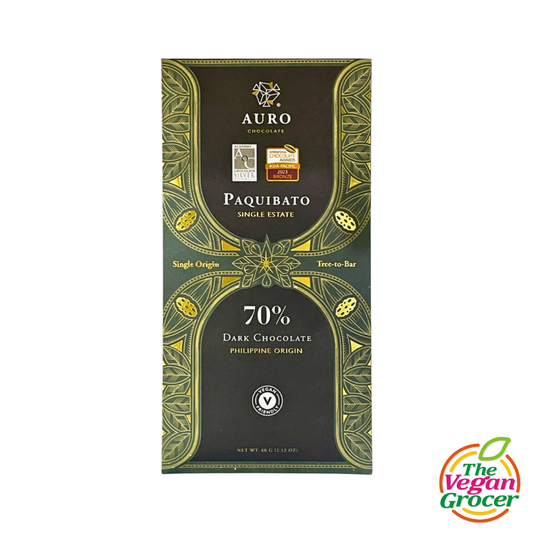 Auro Reserve Collection : 70% Paquibato Dark Chocolate 60g