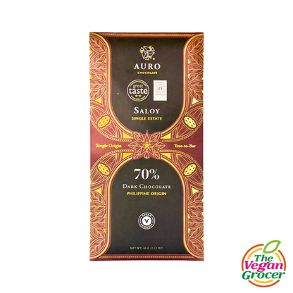 Auro Reserve Collection : 70% Saloy Dark Chocolate 60g