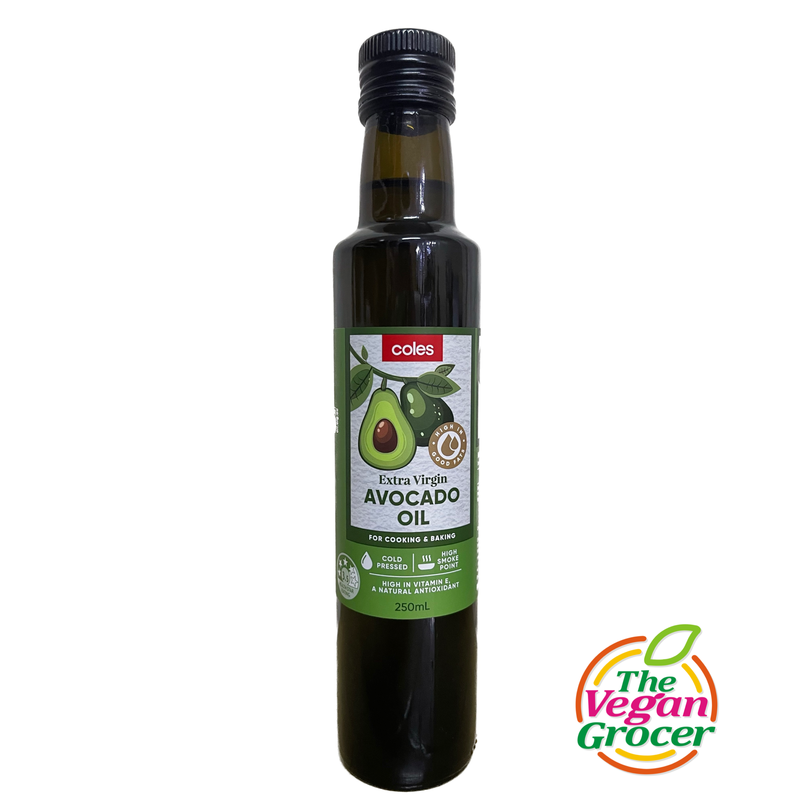 Coles Extra Virgin Avocado Oil 250mL The Vegan Grocer Ph