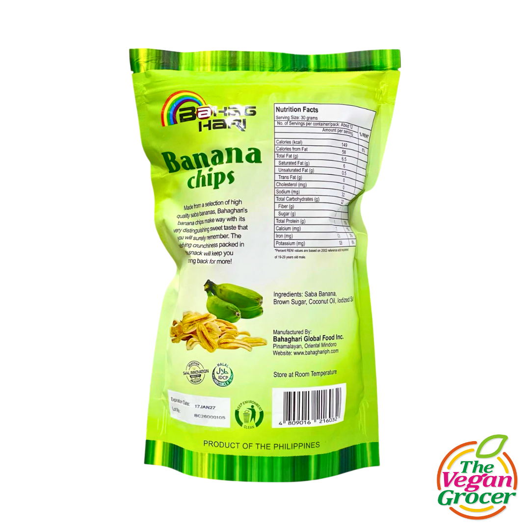 Bahaghari Banana Chips (gluten-free)