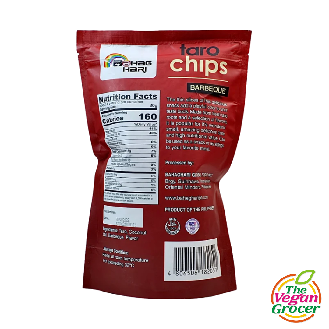 Bahaghari Barbecue Taro Chips 120g