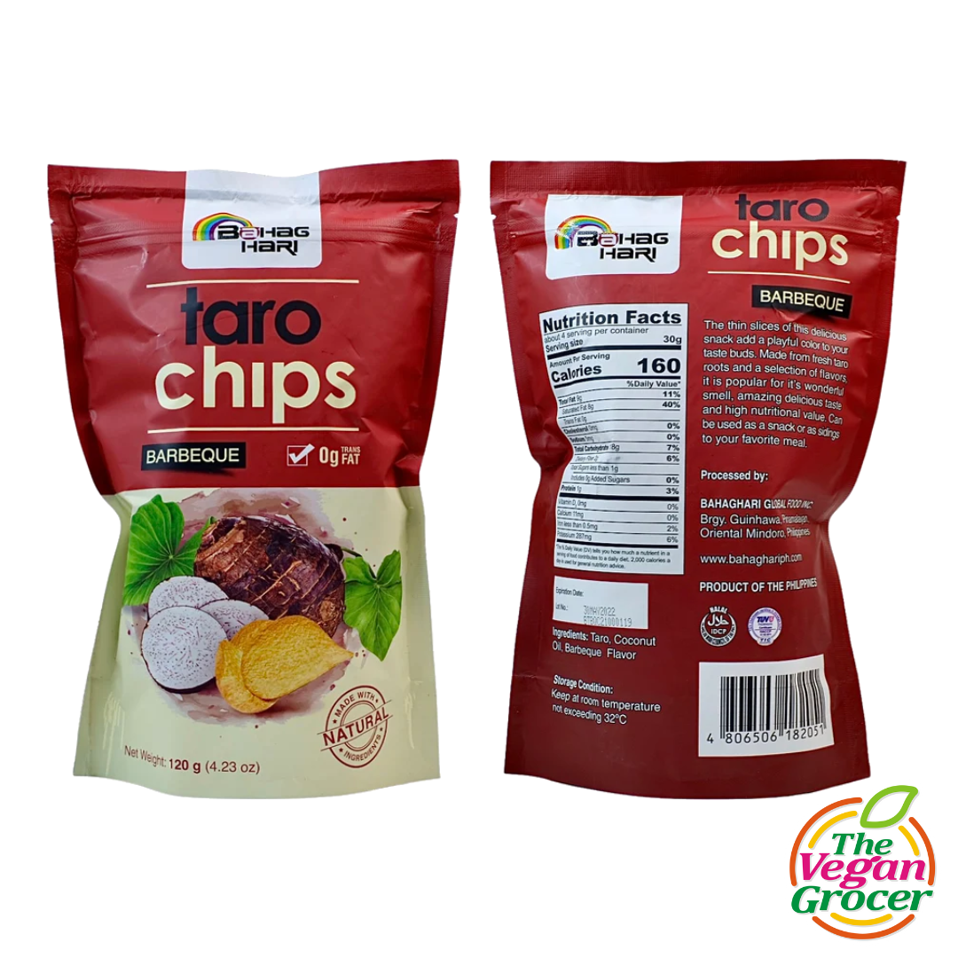 Bahaghari Barbecue Taro Chips 120g