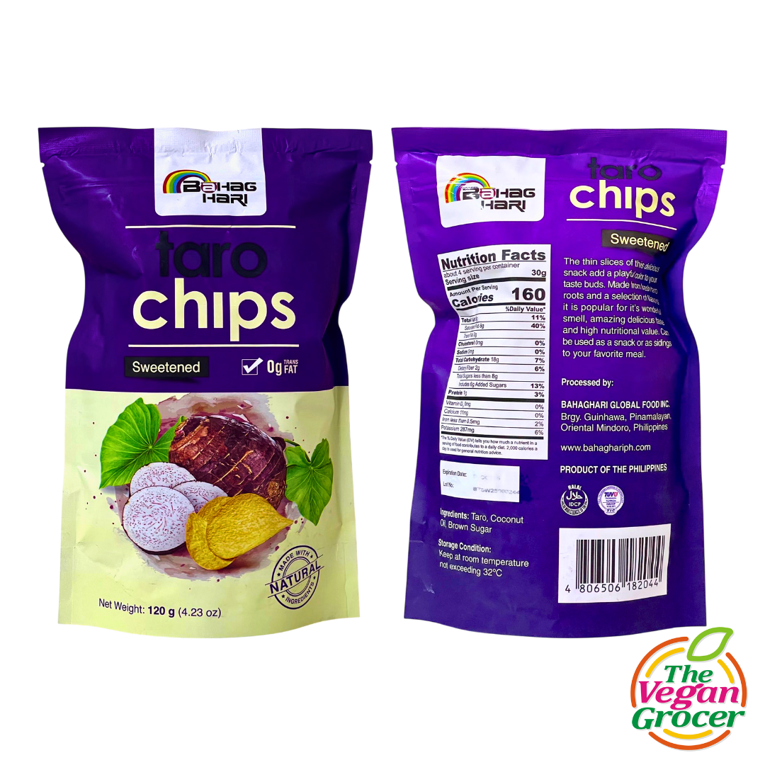 Bahaghari Sweetened Taro Chips 120g