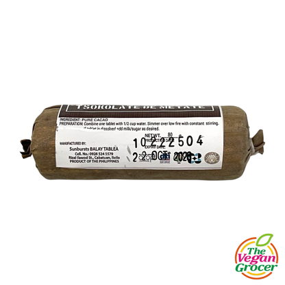 Balay Tablea - Pure Tablea de Metate 80g (gluten-free, no sugar added)