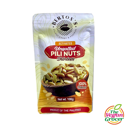 Berton's Activated Unsalted Pili Nuts 100g