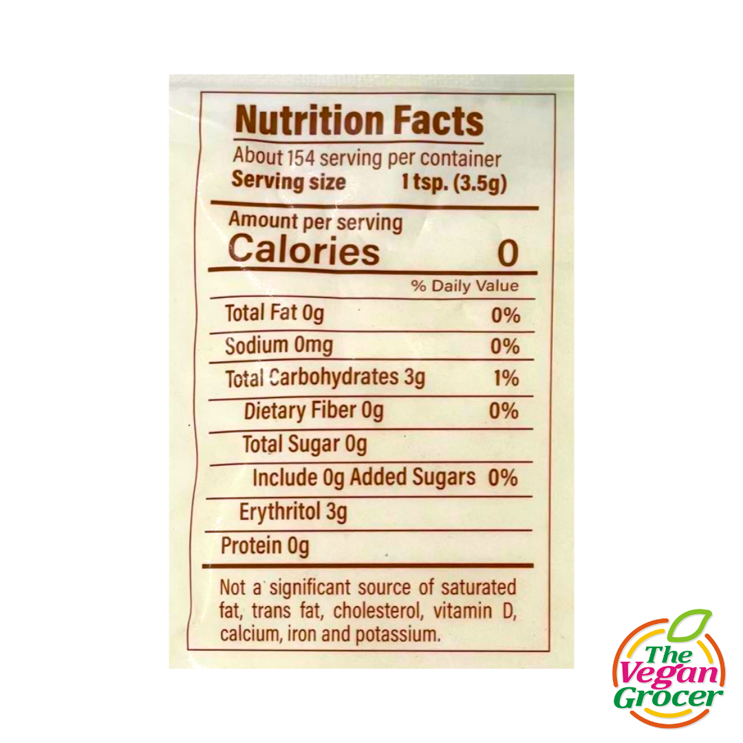 Biovita 100% Pure Organic Monk Fruit Powder 150g (gluten-free, keto-friendly)