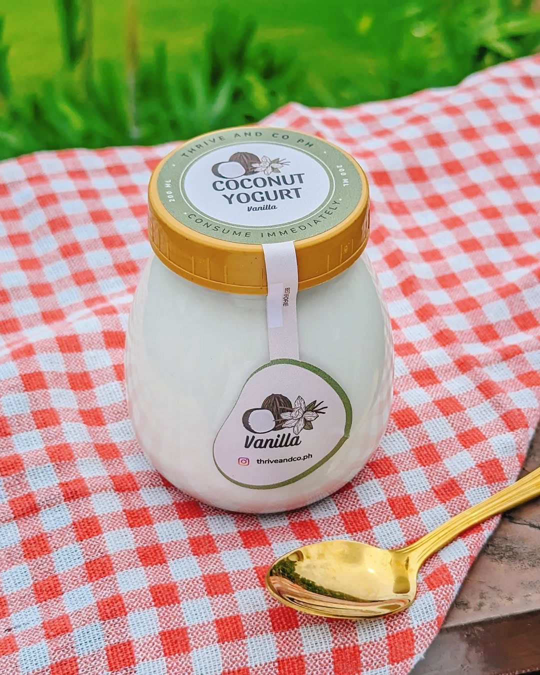 Thrive & Co Vegan Vanilla Yoghurt