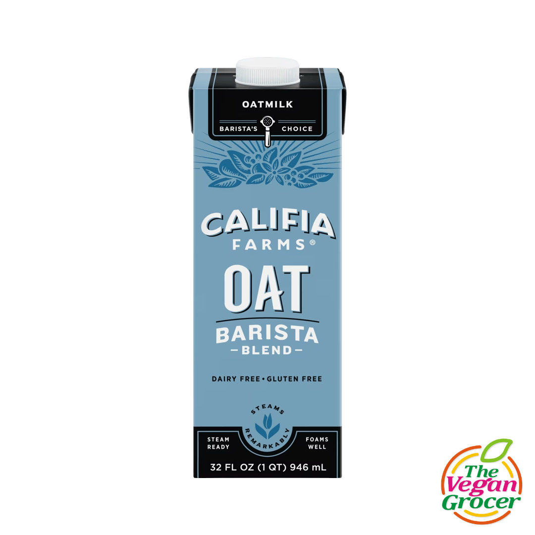 Califia Farms Oat Milk Barista 1L (soy-free, no added sugar, Kosher)