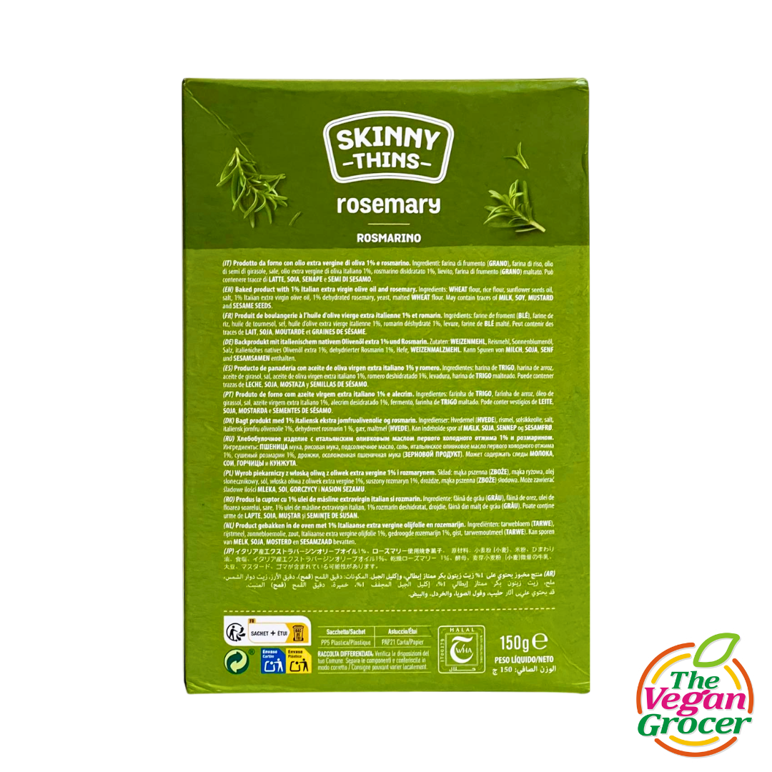 Casa Milo Skinny Thins with Rosemary 150g