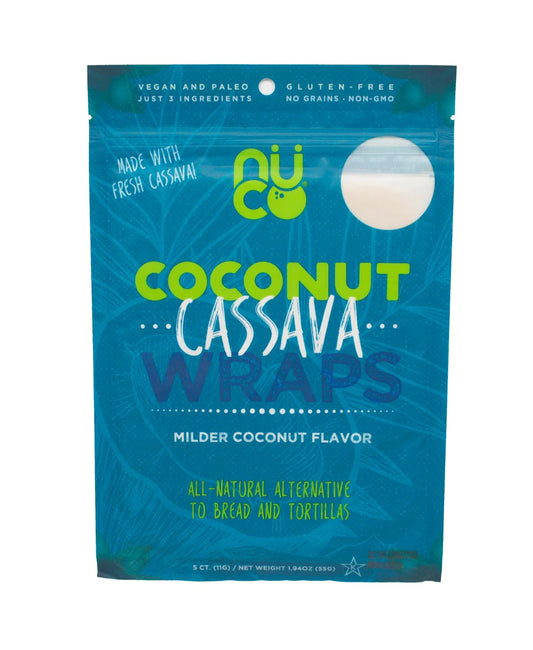 Nuco Cassava Wraps 55g (gluten-free)